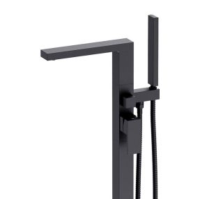 Напольный смеситель для ванны Timo Selene чёрный 2210/03Y-CR